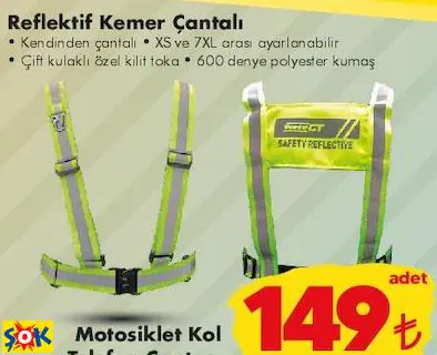 REFLEKTİF KEMER ÇANTALI REFLEKTİF KEMER ÇANTALI